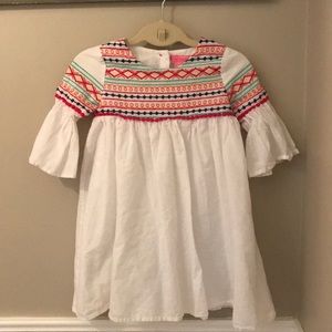 4t girls bell sleeve dress